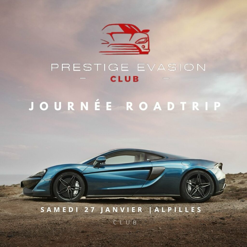 Road trip samedi Road trip les alpilles samedi 27 janvier 2024 - club prestige evasion